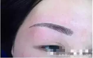 雾状眉纹眉图片,植眉绣眉飘眉