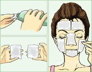 化妆棉正确使用方法图解,正确使用化妆棉方法