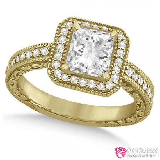 最新款简单大气的钻戒,2023流行钻戒款式