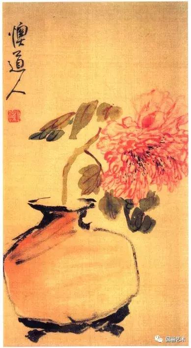 国色天香写意牡丹画,画写意牡丹用什么纸