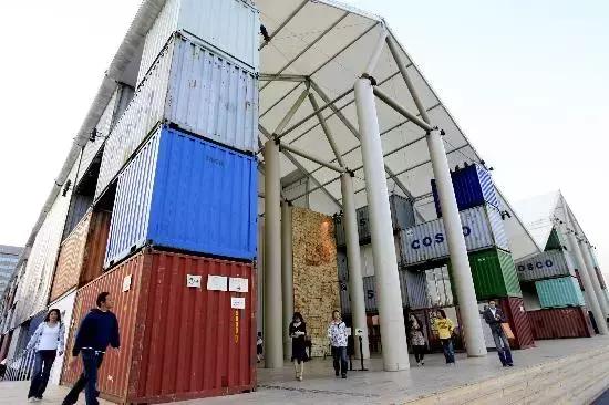 集装箱建筑散发艺术魅力,集装箱建筑空间