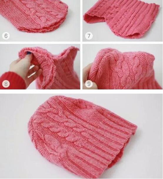 毛衣旧了不要扔,毛衣破了别扔