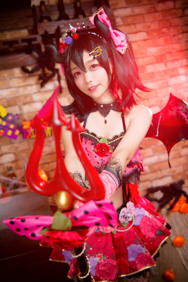 恶魔矢泽妮可cos (lovelivecos西木野真姬)