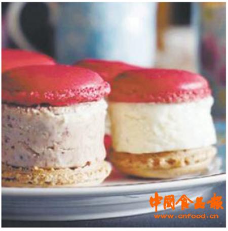 马卡龙芝士火腿三明治,制作马卡龙甜品简单方法