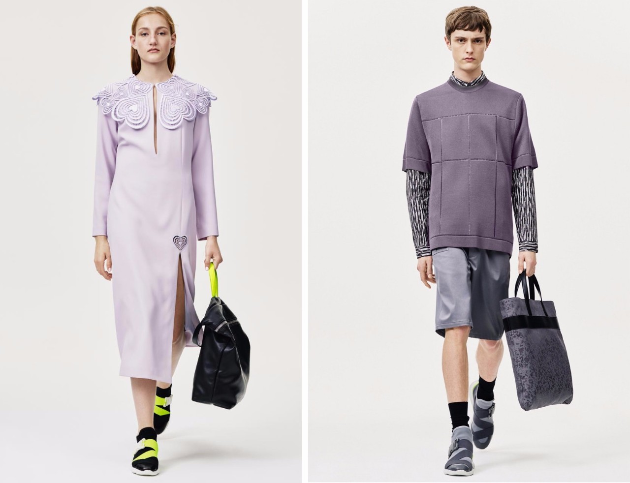 撞到同款鞋,男女同款鞋撞鞋