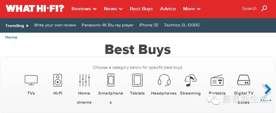 聚焦|英国权威影音媒体《WhatHi-Fi?》：2016五星推荐大奖