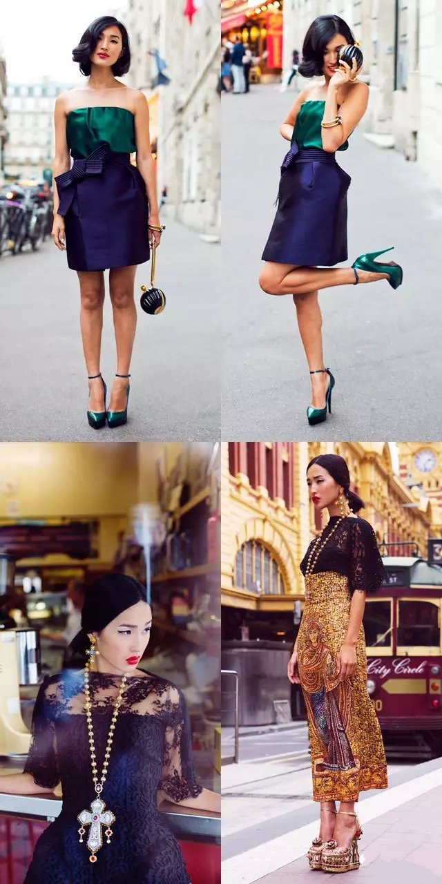 她是各种风格的集大成者，澳大利亚时尚博主妮可·沃恩~