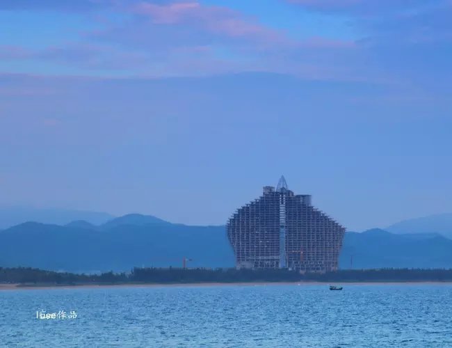 三亚最美的夕阳日落,夕阳的落下