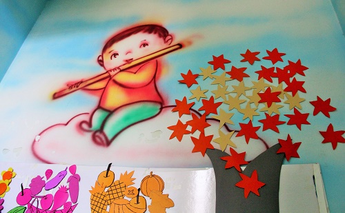 在快乐中成长的孩子,在快乐中学习在学习中成长