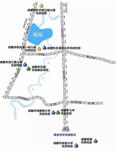 盘点天府新区c区有哪些楼盘,天府新区7大板块图