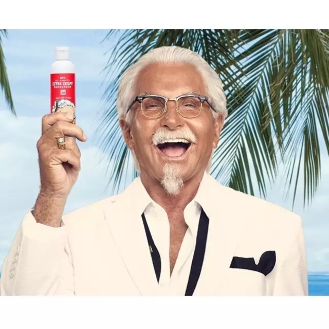 肯德基跨界合作：出了款面膜，有经典原味和藤椒热辣味