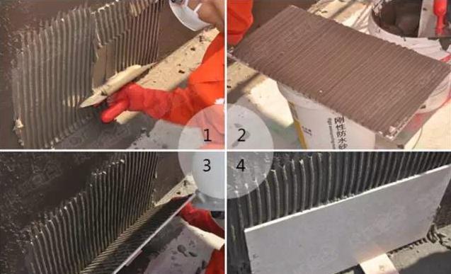 瓷砖胶对比水泥测试,瓷砖胶水泥砂浆对比实验