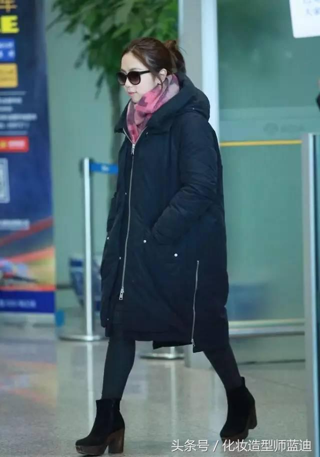 get不同发型,和围巾搭配的发型