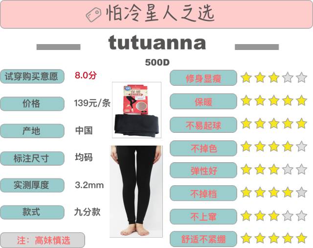 亲测144条打底裤,冬季肤色打底裤光腿神器测评
