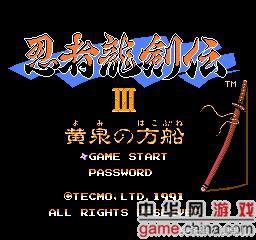 fc游戏赤影x忍龙3,fc游戏排行十大经典游戏