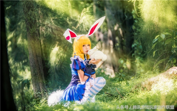 妲己cosplay爱丽丝,cosplay妲己爱丽丝梦游仙境