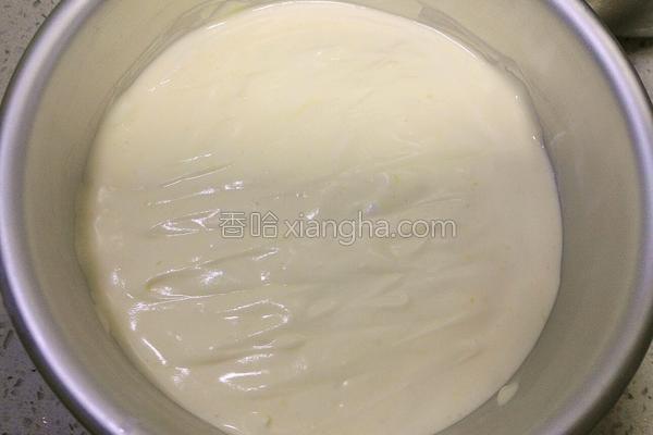 六寸戚风蛋糕烤多长时间,六寸戚风蛋糕配方