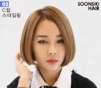 长短发适合的发型,适合发量较少的披肩发的发型