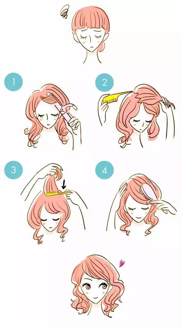 怎么把刘海变成美丽又简单的刘海,刘海怎么弄才可以变成好看的刘海