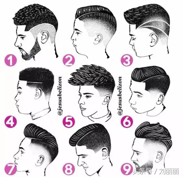 推荐男士十大发型,中年男士白发多剪什么发型好