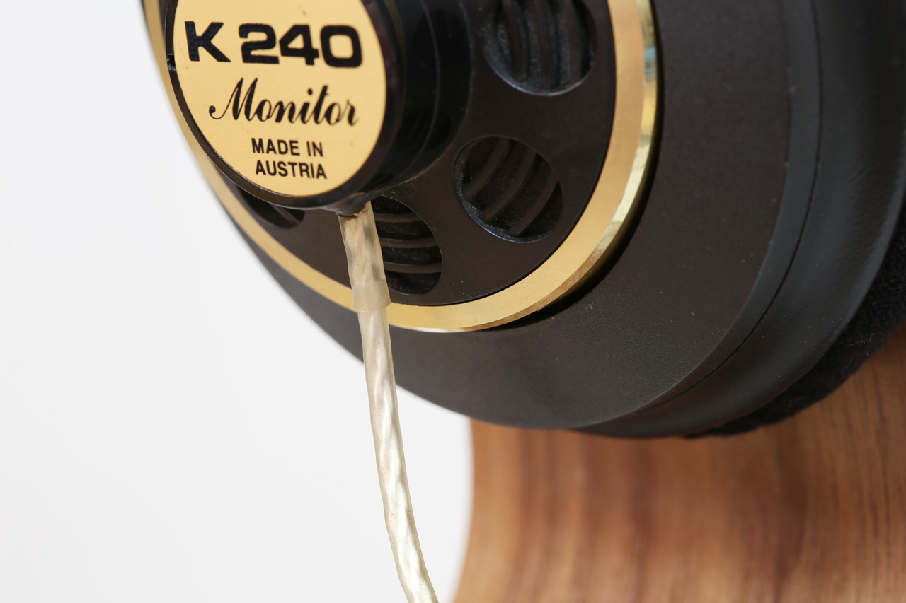 akg经典监听耳机k240,k240s耳机akg