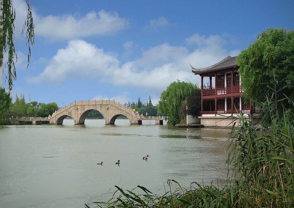 烟雨迷蒙嘉兴南湖,印象江南嘉兴