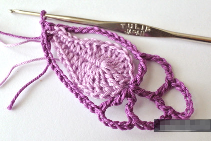 蝴蝶耳环项链的钩编教程,蝴蝶帽子的钩编方法第一部分