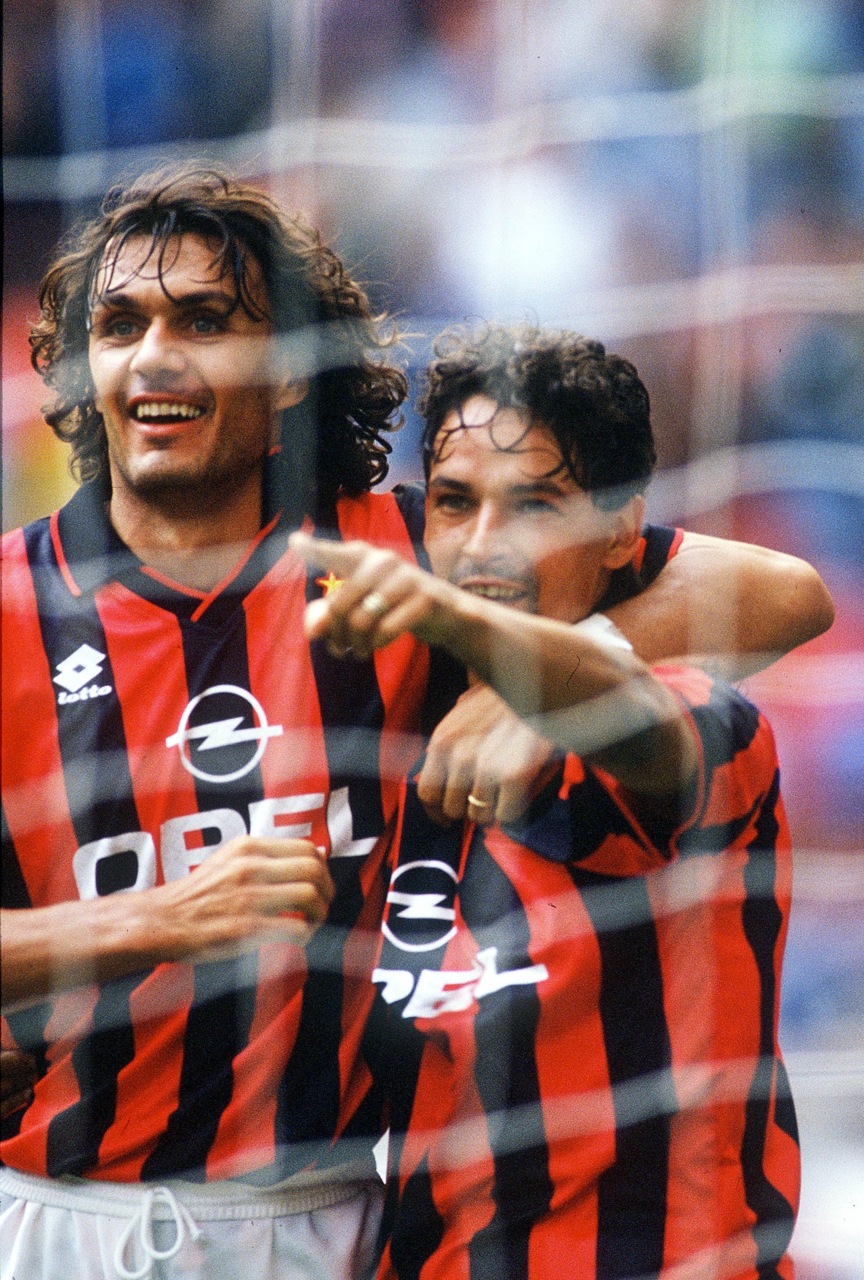 巴乔跟马尔蒂尼谁才是意大利老大,巴乔在老马尔蒂尼打了几场比赛