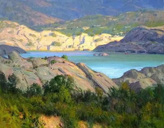 十大惊艳的风景油画,十大惊艳风景的油画