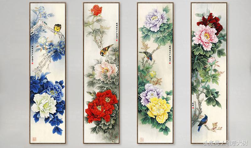 墙壁挂画纯手工画,墙挂画制作教程简单又好看