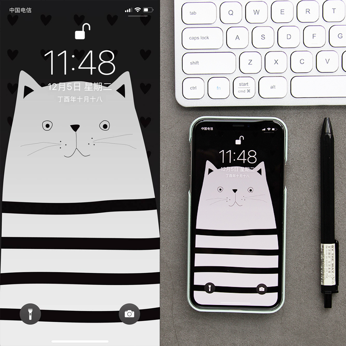 陶瓷摆件猫 (瓷摆件猫)