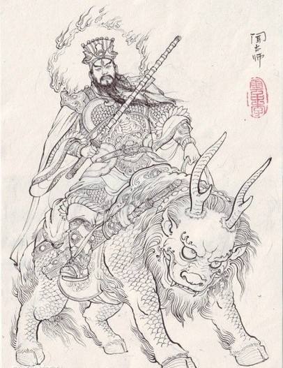 中国神仙体系和道教神仙体系,中国道教神仙谱系全图大全