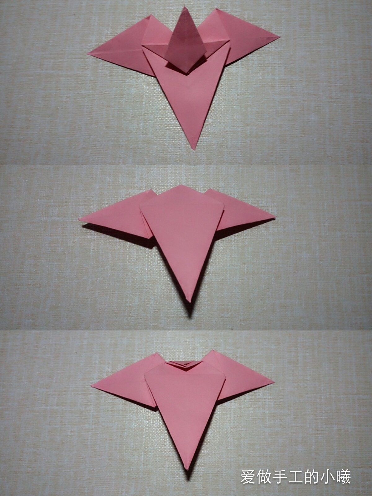 折纸女生喜欢的小东西蝴蝶结书签,用a4纸做一个蝴蝶结书签