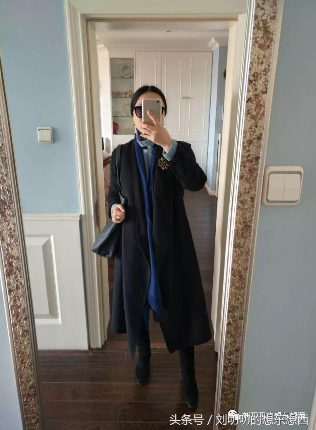 黑look搭配轻松随意,一日一look内搭图片