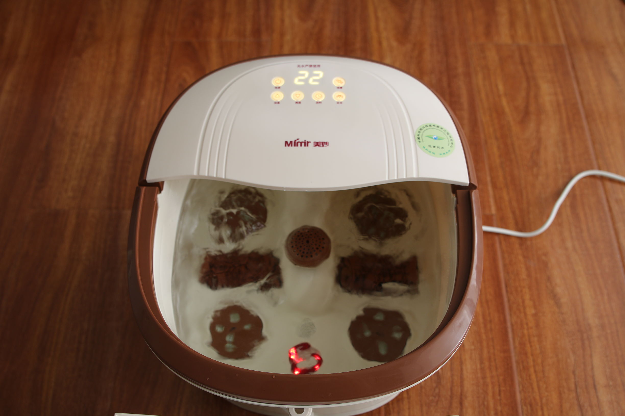 健康始于足下,美妙足浴按摩器用法