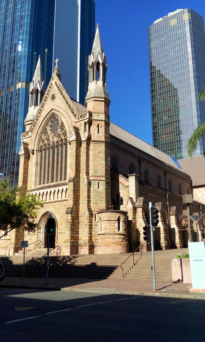 布里斯班市区游（布里斯本河、南岸公园，库萨山夜景）