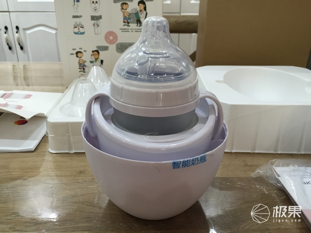 宝宝可加热的奶瓶,婴幼儿自动加热奶瓶