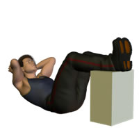 如何用哑铃锻炼胸肌和腹肌,哑铃锻炼腹肌动作方法动态图演示