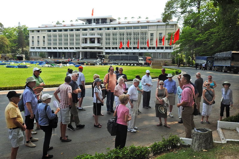 南越西贡总统府,越南奠边府旅游