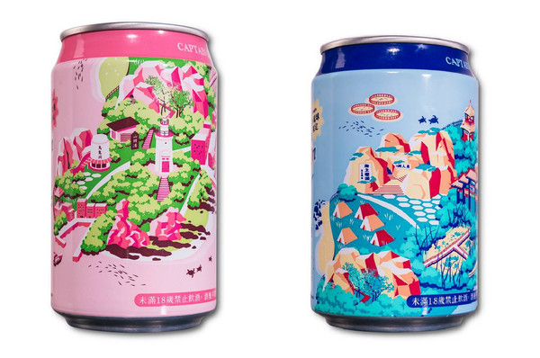 台湾印象宝岛阿里山原浆精酿啤酒,台湾宝岛阿里山小啤酒口感