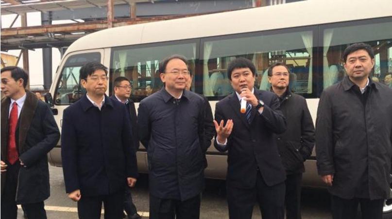 市委十三届五次全会即将召开，李小敏书记带队到重大项目现场观摩