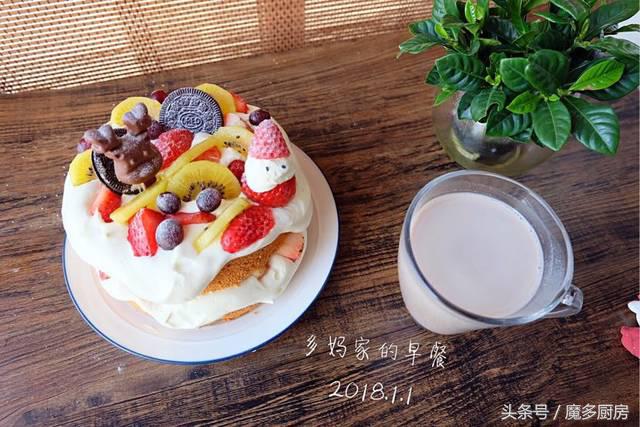 蛋糕教程新手裱花装饰,新手学做蛋糕抹面裱花