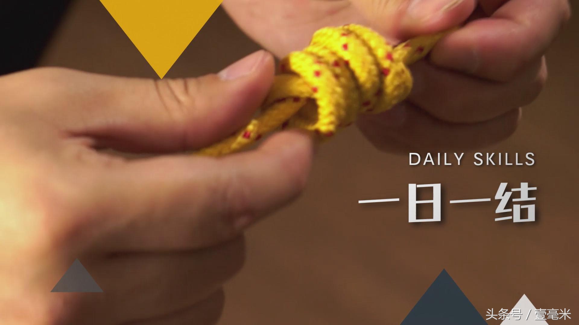 宇宙最强绳结打法合辑视频,最厉害的绳子结