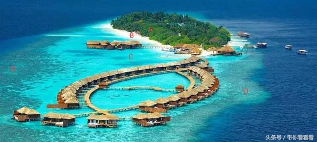 马尔代夫定制旅游,旅游胜地马尔代夫亲子照