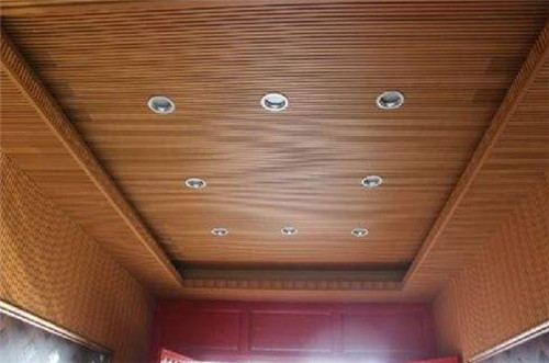 生态木吊顶装饰,成都阳台生态木吊顶