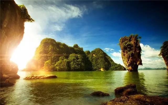 小桂林普吉岛旅游攻略,普吉岛竹筏漂流小桂林