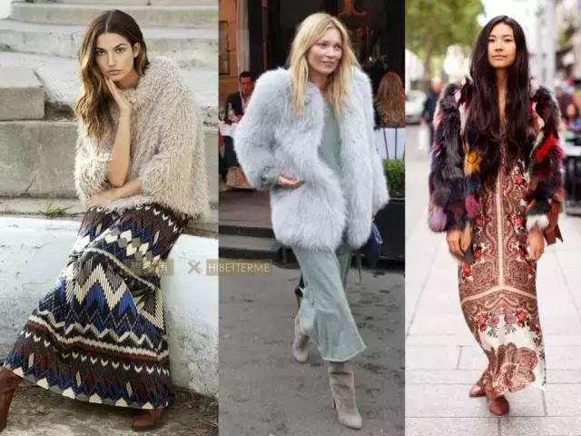 冬天怎么穿裙子才不冷请get这三招,高个子冬天穿什么裙子好看