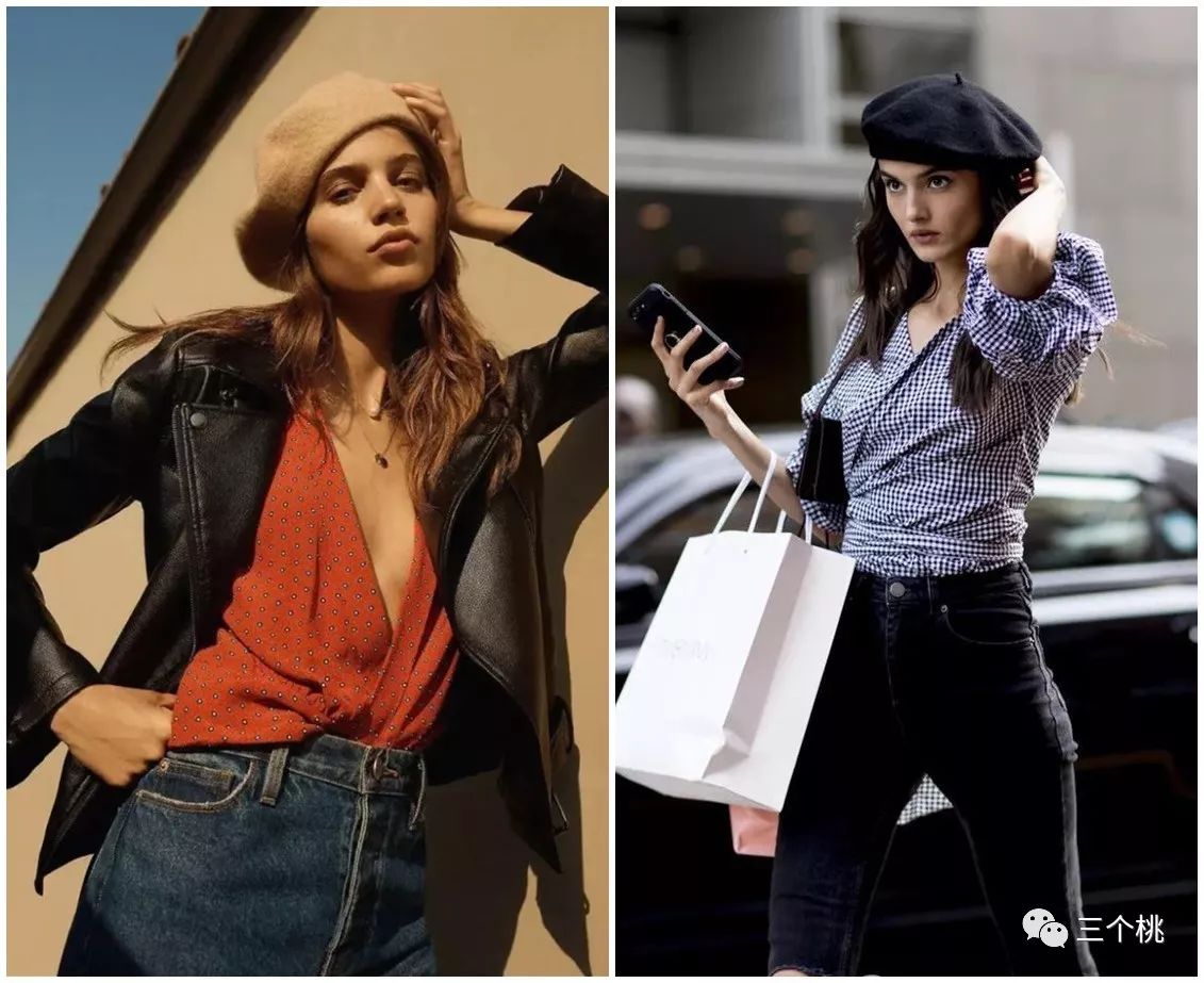 贝雷帽的戴法怎么固定好看,头大软边贝雷帽正确戴法