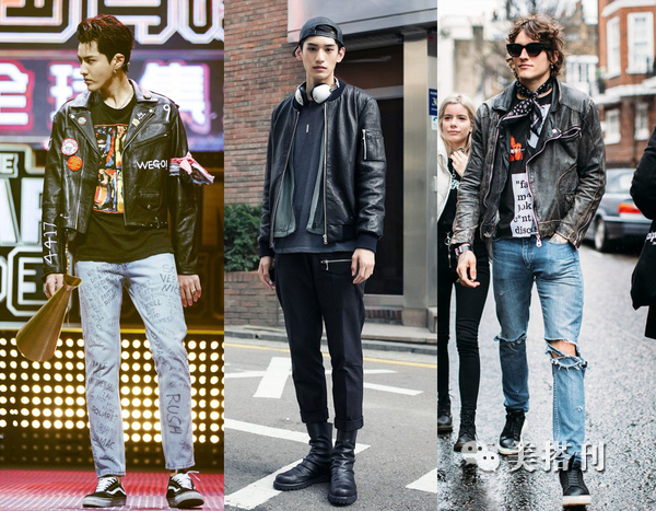 如何把板正的皮衣穿出潮范,皮衣搭配穿出你的风范