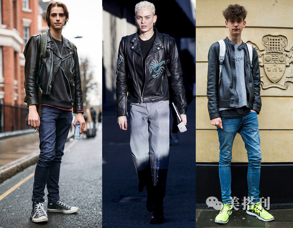 如何把板正的皮衣穿出潮范,皮衣搭配穿出你的风范